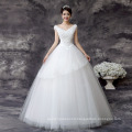 SLS030YC Cheap Wedding Dress Bridal Gown Made In China Crystal V-neck Ball Gown Dress Slim Waist Korea Wedding Gowns 2019